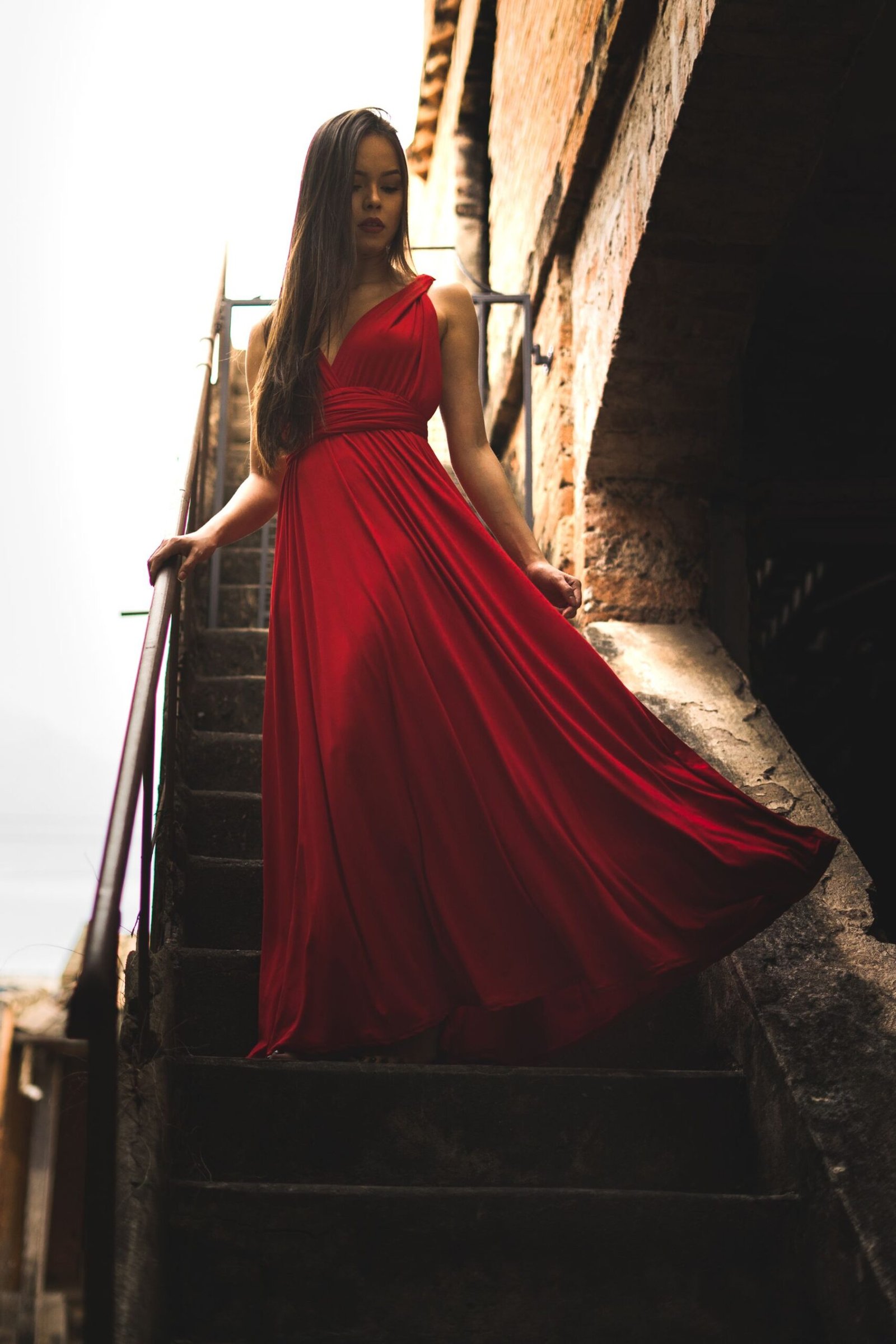 Redline Column Dress