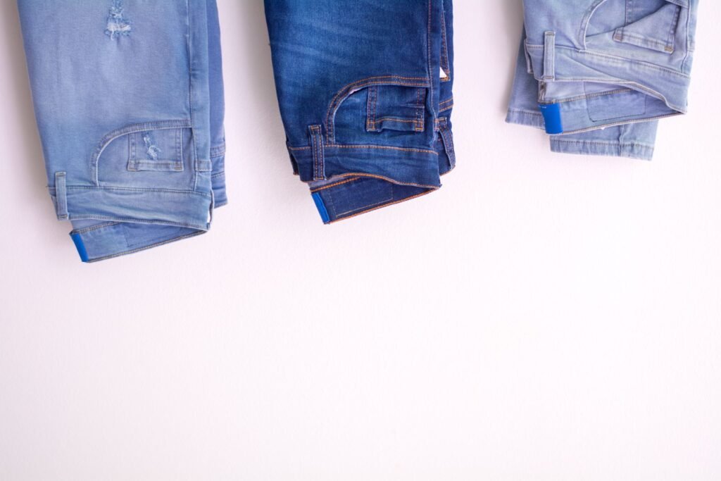 Indigo Fold Trouser