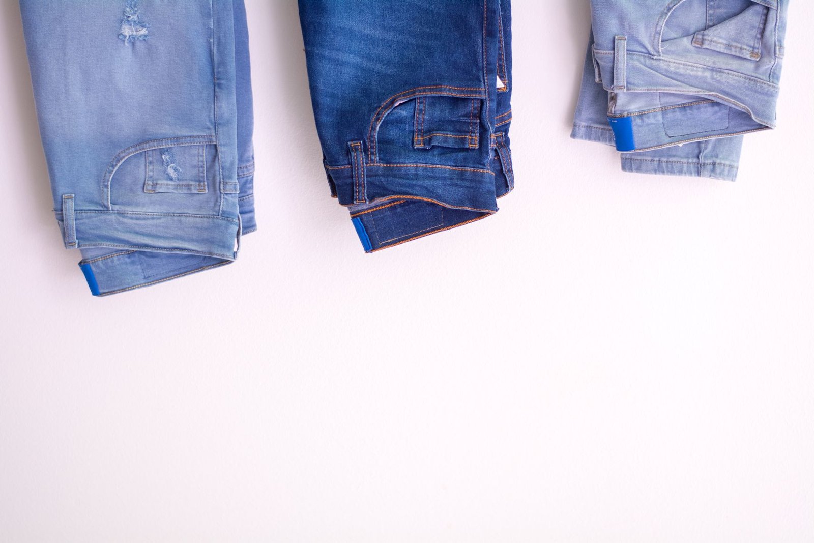 Indigo Fold Trouser